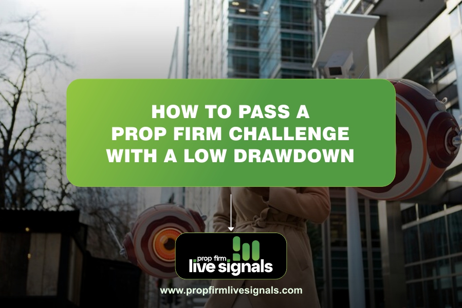 How to Pass a Prop Firm Challenge with a low drawdown