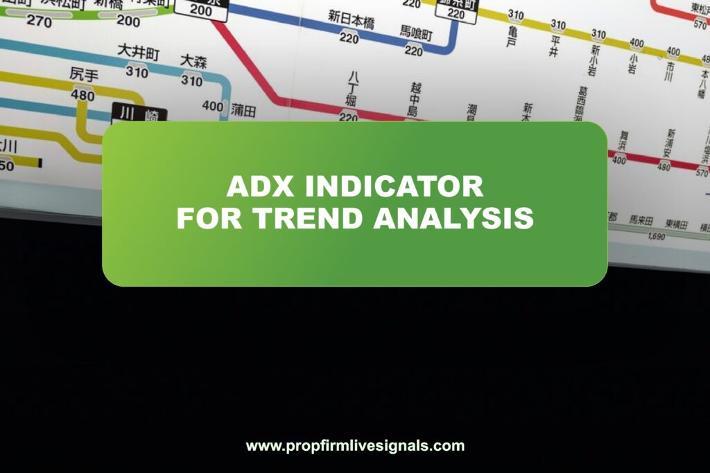 ADX (Average Directional Index) indicator for trend analysis