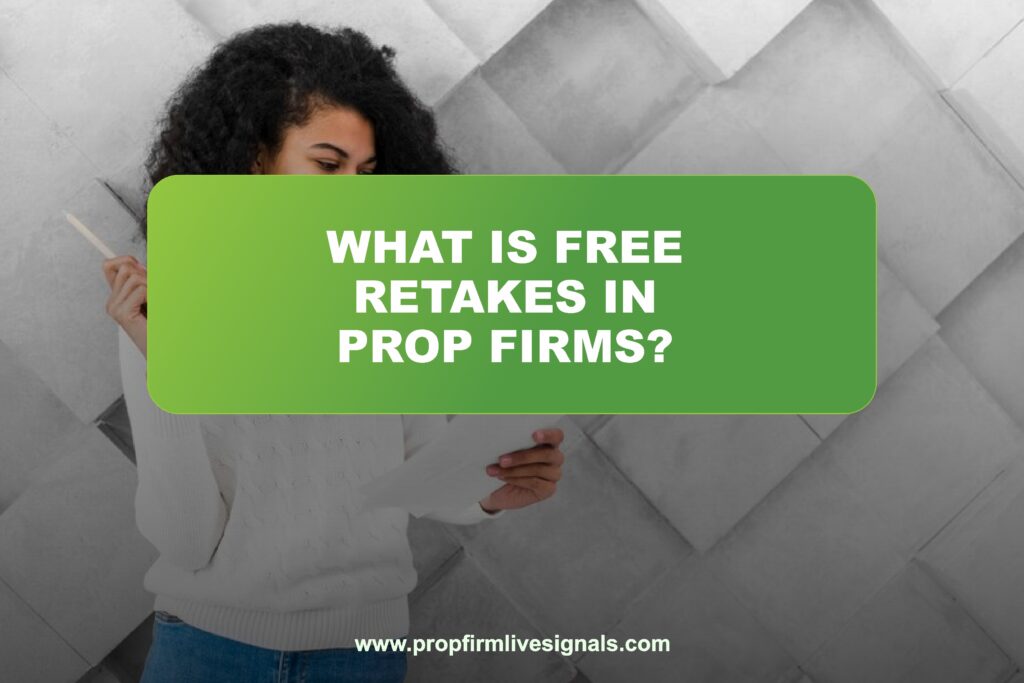 What is Free retakes in prop firms